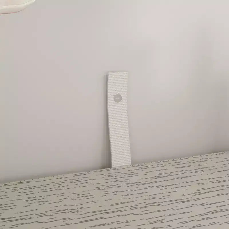 Comodino verticale a 5 cassetti, Marrone/Grigio, per adulti