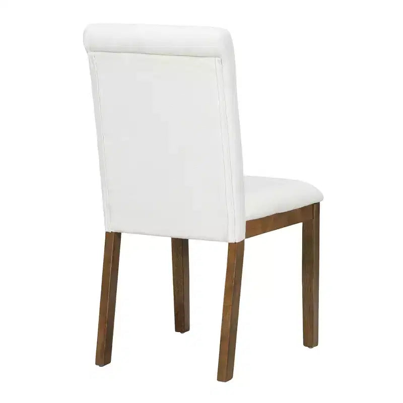 Set Tavolo da Pranzo per 6 Persone Marrone Scuro / Naturale con Panca e 4 Sedie
