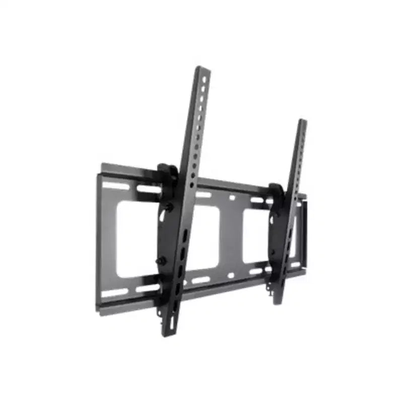 Supporto a parete fisso nero per TV, schermo singolo, 37-80"