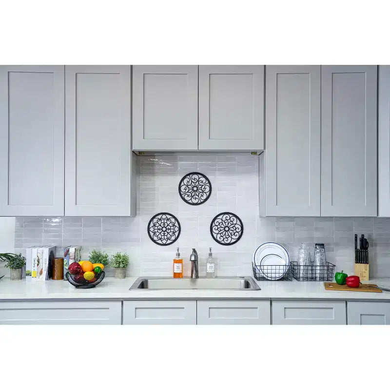 Mobile base cucina a 3 cassetti Dove Gray Shaker, montaggio a persona singola